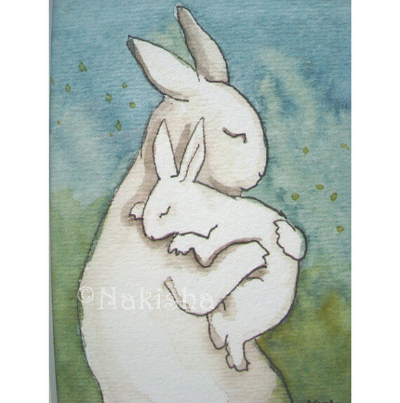 Bunny Hug by Nakisha VanderHoeven