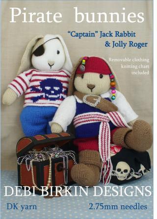 Pirate Bunnies knitting pattern