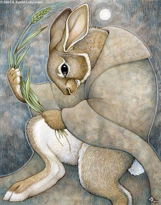 Rabbit Moon by “kyoht”