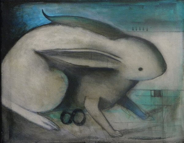 Awake Rabbit by Seth Fitts