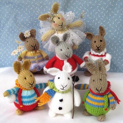 Knitted Rabbits