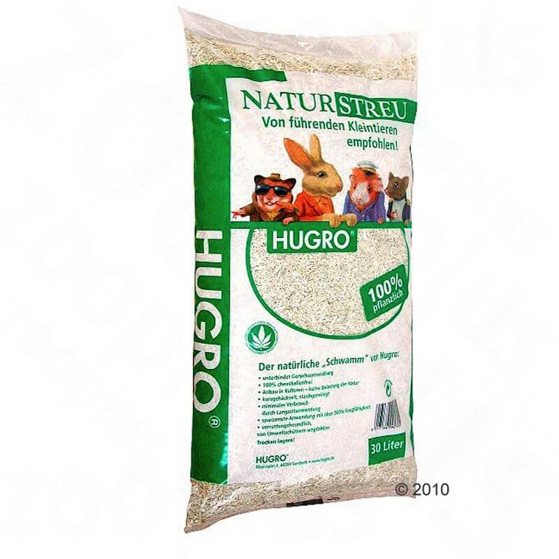 Hugro Hemp Bedding from ZooPLus - affiliate link