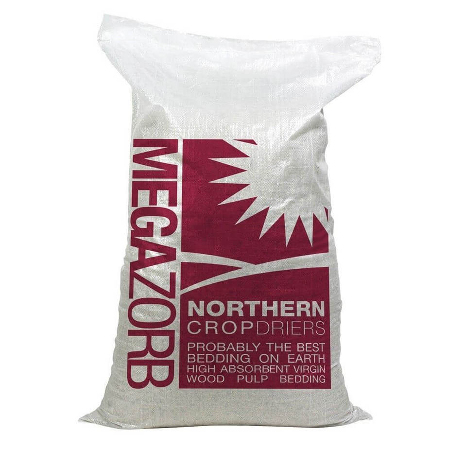 Megazorb -A safe natural bedding for rabbits and guinea pigs